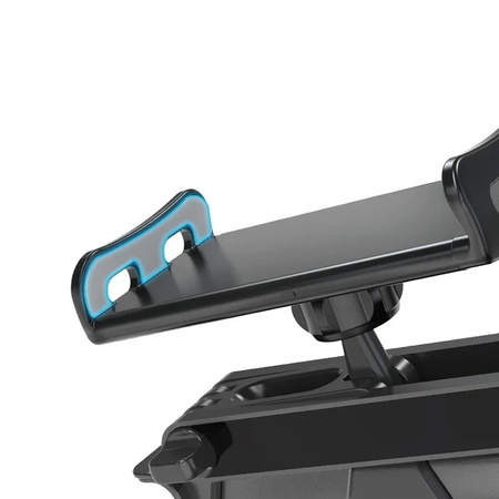 Uchwyt samochodowy na zagłówek 360° do tabletu telefonu na telefon tablet, czarny