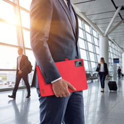 Etui Slim do Lenovo Idea Tab 11" TB336FU TB336ZU ZAFR0378PL z klapką - czerwone
