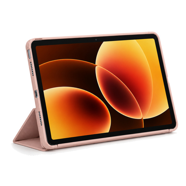 Etui Smart do Xiaomi Pad 7 / 7 PRO / Pad 8 / 8 PRO / Pad 9 z klapką i podstawką - różowe
