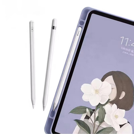 Etui z klawiaturą do iPad Pro 11 Gen 5 M4 2024 / A2836 A2837 A300, fioletowe - ochronne