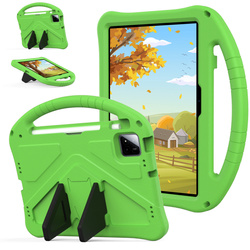 Etui FunColor do Xiaomi Pad 7 / Pad 7 Pro 11.2 pancerne / Xiaomi Pad 7 Pro, zielone - ochronne z podstawką
