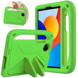 Etui pancerne FunColor do Xiaomi Redmi Pad SE 8.7 2024, zielone - ochronne z podstawką