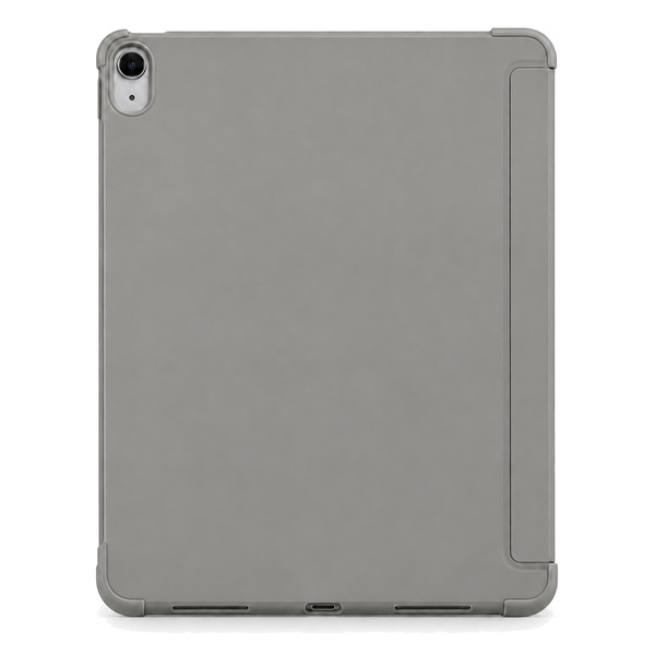 Etui Smart Pencil do iPad Air 11 M4 M3 M2, 2026/ 25/ 24, gen. 8/ 7/ 6, szare - ochronne z podstawką