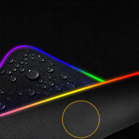 PODKŁADKA pod myszkę mysz podświetlana 80x30 LED na biurko XXL mata KOSMOS