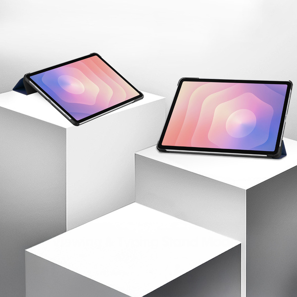 Etui Smart do Samsung Galaxy Tab S11 11 SM SMX736 z klapką, granatowe - ochronne