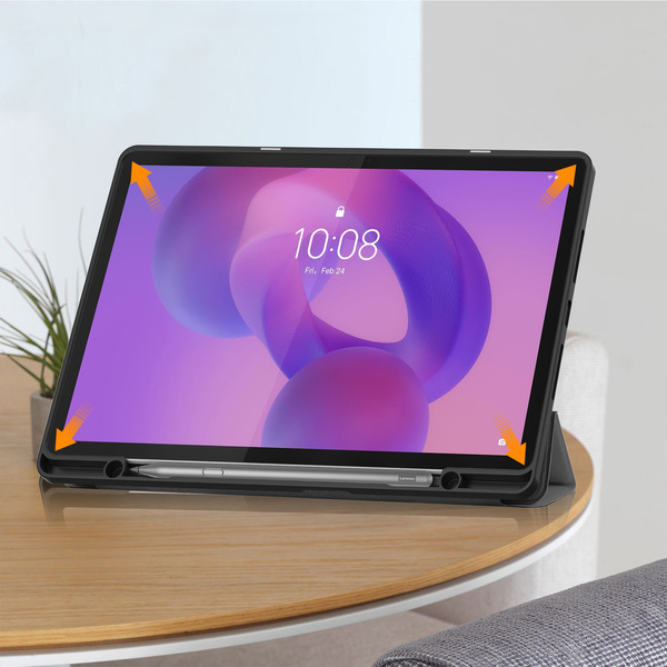 Etui do Lenovo Idea Tab Plus 12.1 2025 slot na rysik - ochronne z podstawką