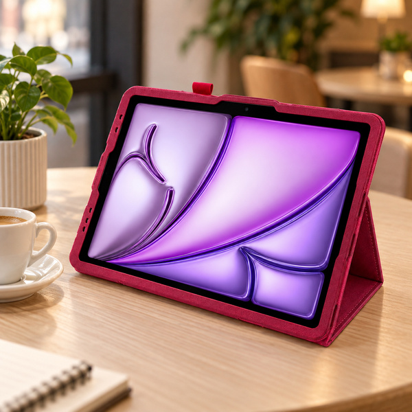 Etui z klapką do Apple iPad Air 11 M4 M3 M2 2026/ 25/ 24 gen. 8/7 podstawka