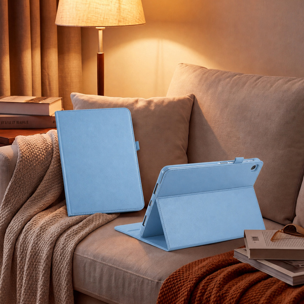 Etui do Lenovo Tab 10.1 2025 TB311FU TB311XU ZAEH0040PL z klapką - niebieskie