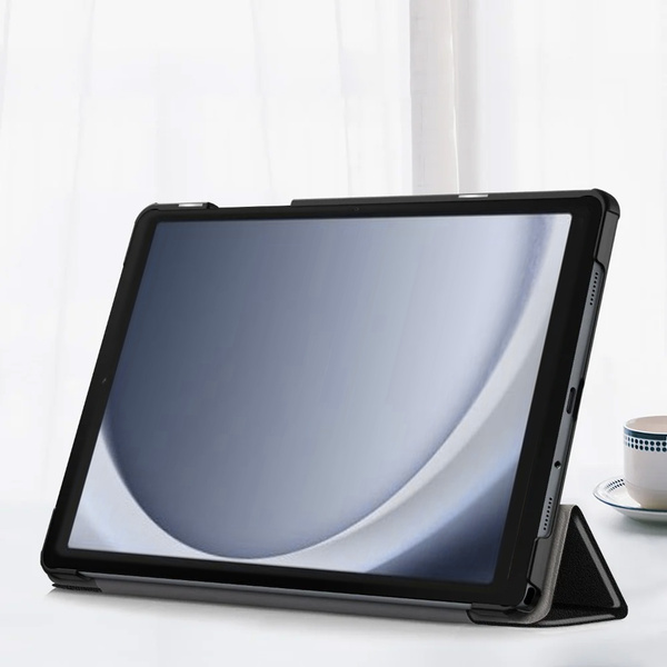Etui Smart do Samsung Galaxy Tab A9 8.7 / Galaxy Tab A9 X110, granatowe - ochronne z podstawką