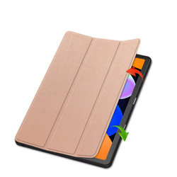 Etui z uchwytem na rysik do Lenovo Idea Tab 11 TB336FU TB336ZU ZAFR0378PL, różowe złoto