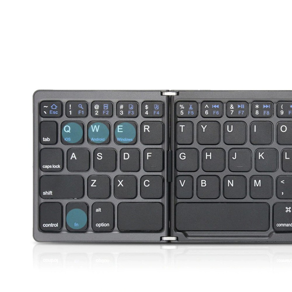 Bezprzewodowa Klawiatura Bluetooth Touchpad Uniwersalna Składana 50H