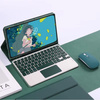 Etui z klawiaturą do Xiaomi Pad 7 / Pad 7 Pro 11.2 na rysik / Xiaomi Pad 7 Pro, zielone - ochronne z podstawką