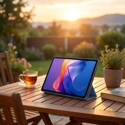 Etui Smart do Xiaomi Redmi Pad 2 11 2025 z klapką, granatowe - ochronne z podstawką