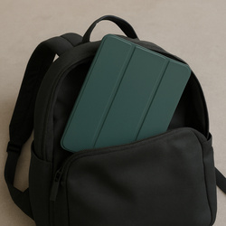 Etui Smart z uchwytem rysik do Samsung Galaxy Tab S9 / S9 S10, zielone - ochronne z podstawką