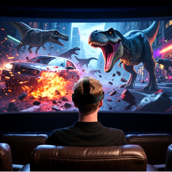 Okulary VR do telefonu Vrg Q8 Wirtualna Rzeczywistość 3D Gogle Gry Filmy