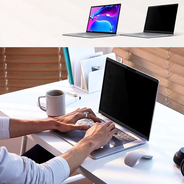 Filtr magnetyczny prywatyzujący do Apple MacBook Air 13 M2 / M3 / M4