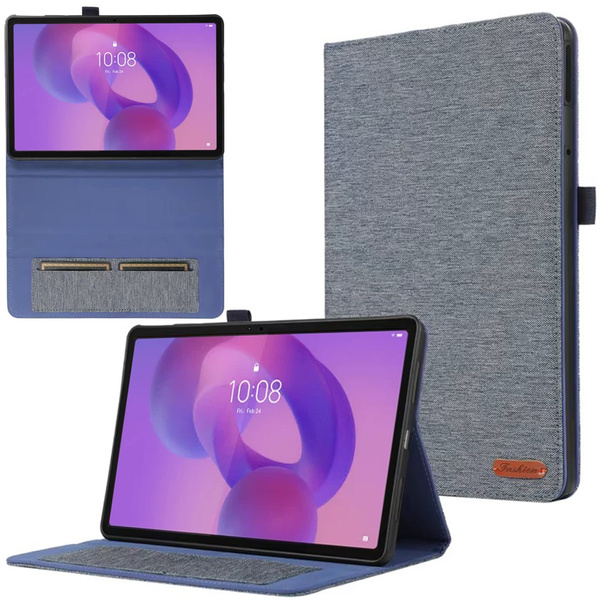 Etui Slim do Lenovo Idea Tab 11" TB336FU TB336ZU ZAFR0378PL z klapką - niebieskie