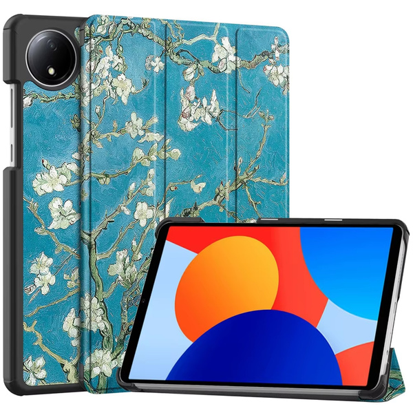Etui Graficzne z klapką do Xiaomi Redmi Pad SE 8.7 2024 / Redmi Pad - ochronne z podstawką