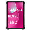Etui Armor do T-Mobile T Tablet 2 10.1 5G 2025 pancerne, czarne - ochronne z podstawką