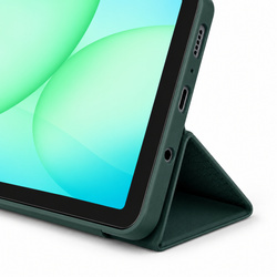 Etui Smart do Galaxy Tab A11 X135/X133 A9 SM-X115/SM-X110 z klapką - zielone
