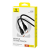 Kabel Baseus Pudding Series USB-C 100W 1,2m, czarny