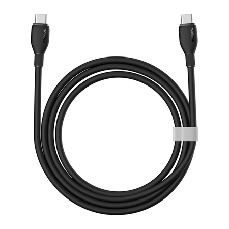 Kabel Baseus Pudding Series USB-C - USB-C 100W 1,2m - czarny