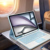 Etui z klawiaturą do iPad Air 11 M3 2025 / Air 11 M2 2024 Gen 7, niebieskie - ochronne z podstawką