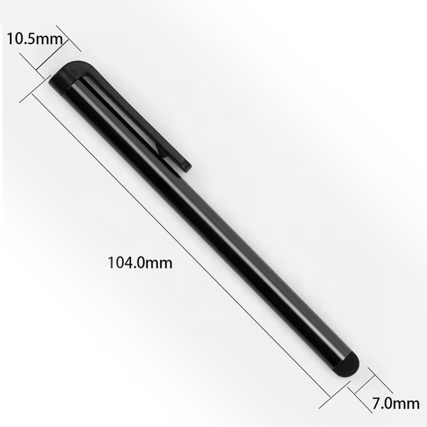 Precyzyjny rysik stylus pen do tabletu telefonu, uniwersalny, czarny