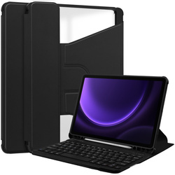 Etui 360 z klawiaturą do Samsung Galaxy Tab S9 / S10 FE 10.9 na Rysik / Samsung Galaxy Tab S10 - ochronne