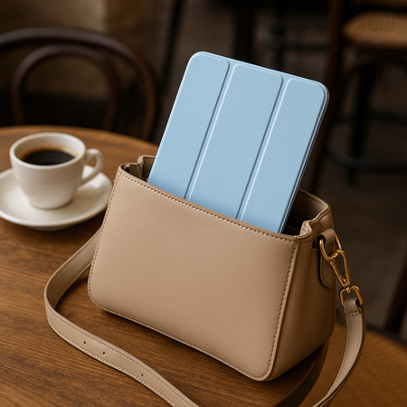 Etui Smart z uchwytem na rysik do Samsung Galaxy Tab S9 FE/S9/S10 FE, niebieskie