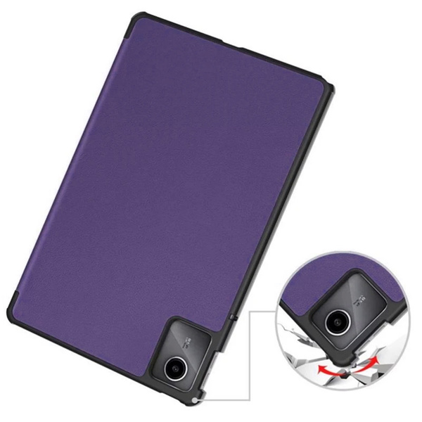 Etui Smart do Lenovo Tab M11 10.95 11 TB330, fioletowe - ochronne z podstawką