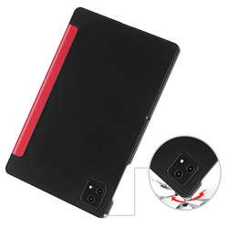 Etui Smart Case do T-Mobile T Tablet 5G 10.36, czerwone - ochronne z podstawką, dostęp do portów i przycisków