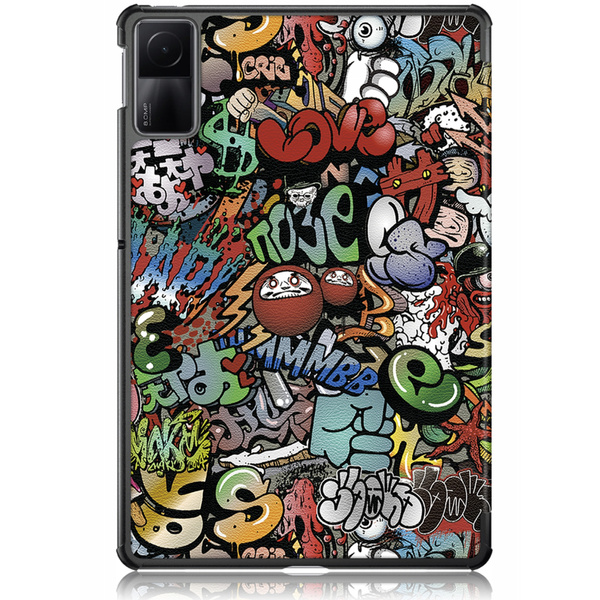 Etui Graficzne z klapką do Xiaomi Redmi Pad SE 2023 11 / Redmi Pad - ochronne z podstawką