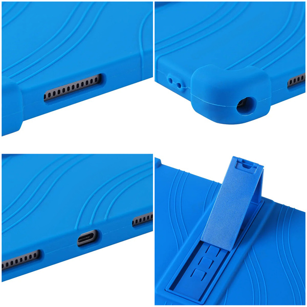 Etui Armor do Lenovo Tab 10.1 2025 / XU, niebieskie - ochronne z podstawką