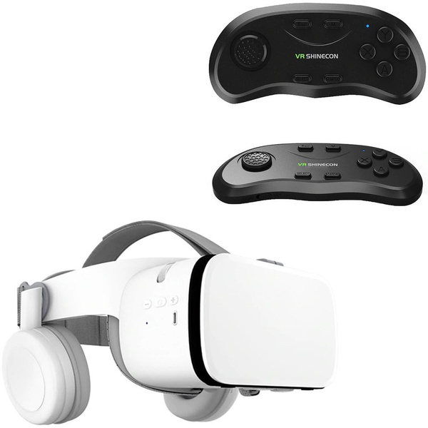 Zestaw Okulary gogle VR 3D BoboVR Z6 + słuchawki + Gamepad - do smartfona