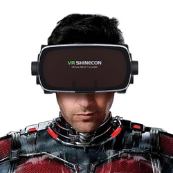 Okulary 3D VR Shinecon G07E słuchawki BT do smartfona gogle opaska Pilot