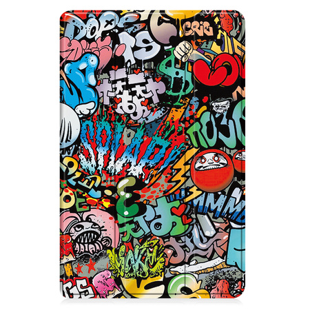 Etui Graphic Galaxy Tab A11+ / A9+ - Graffiti