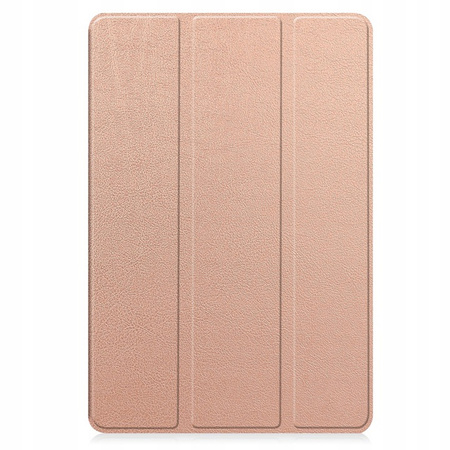 Etui Smart do Galaxy Tab S9 Ultra / S10 Ultra 14.6 X910 X916 X926, różowe złoto - ochronne z podstawką