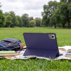 Etui z uchwytem na rysik do Lenovo Idea Tab 11 TB336FU TB336ZU ZAFR0378PL, granatowe