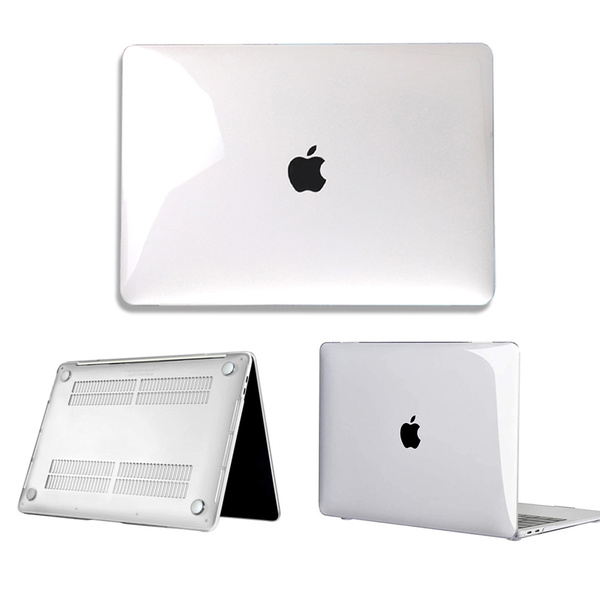 Etui Shell obudowa do Apple MacBook Air 13 13.6 M3 2024 / M4 2025, przezroczyste - ochronne