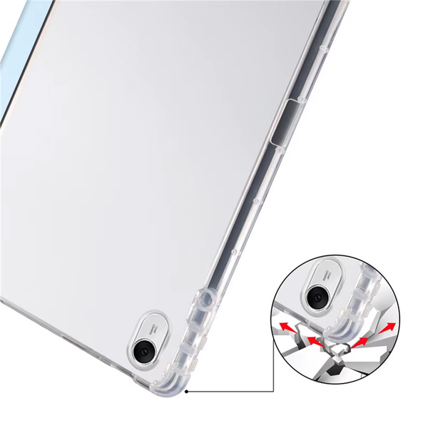 Etui Clear Pencil do Huawei MatePad SE 11 2024 AGS6-W00 na rysik - AGS6-W00, niebieskie - ochronne