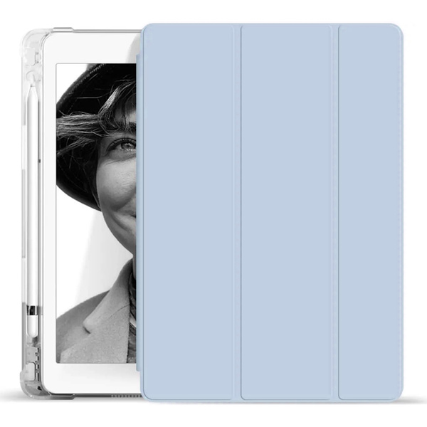 Etui Crystal do Apple iPad 10.9 10 Gen 2022 iPad 11 A16 11 Gen 2025, niebieskie - ochronne