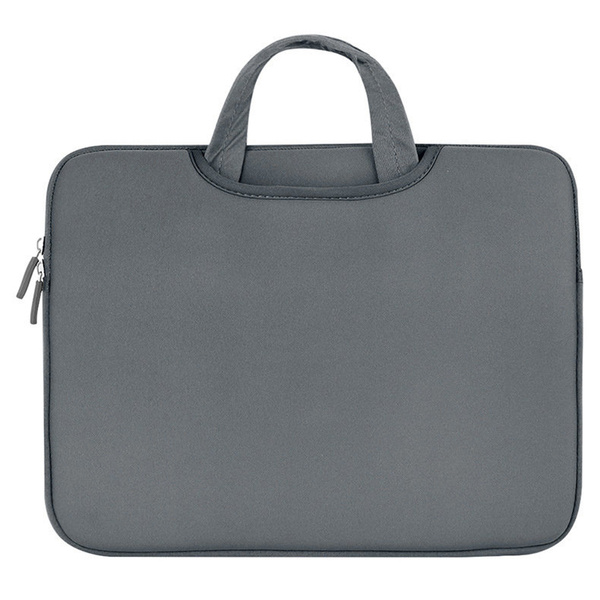 Torba pokrowiec na laptopa 15,6'' uniwersalna ochronna - szara