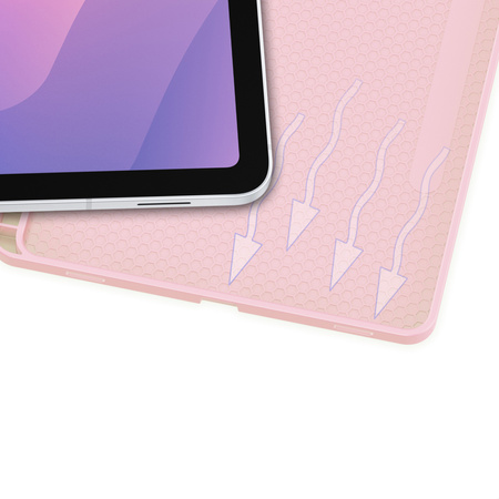 Etui SMART PENCIL do Samsung Galaxy Tab S11 11" SM-X730 SMX736 z klapką, różowe