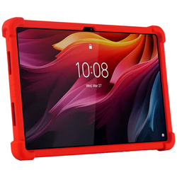 Etui pancerne Armor do Lenovo Tab K11 Plus 11.45 / Lenovo K11 Plus 2024 / K11 Plus, czerwone - ochronne z podstawką