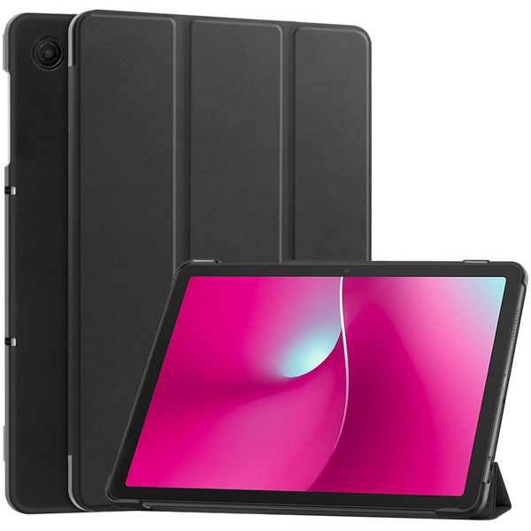 Etui Smart do T-Mobile T Tablet 2 10.1 5G 2025 z klapką, czarne - ochronne z podstawką