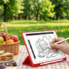 Etui Smart case do Apple iPad Mini 4 5 2015 / 2019 z klapką wake up sleep / Apple iPad Mini 4 / Apple iPad Mini 5, czerwone - ochronne