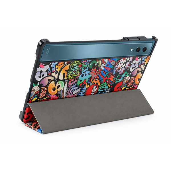 Etui graficzne do Lenovo Yoga Tab Plus 12.7 2025 TB520FU ZAEG0022PL z klapką i podstawką