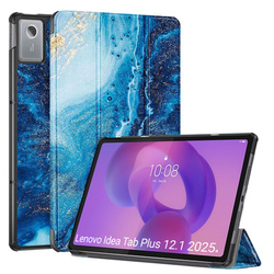 Etui do Lenovo Idea Tab Plus 12.1 2025 - ochronne z podstawką, dostęp do portów i przycisków