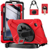 Etui pancerne Shockproof do Samsung Galaxy Tab A9 8 / 8.7 2023, czerwone - ochronne